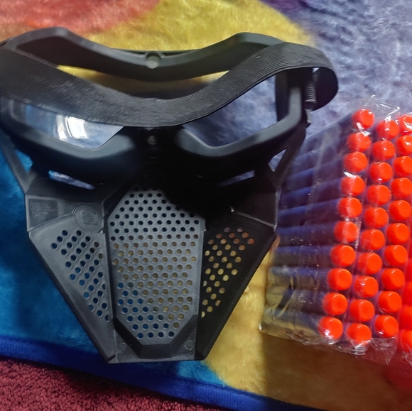 NERF Rival Mask, Darts & Vest Lot - Picture 5 of 15